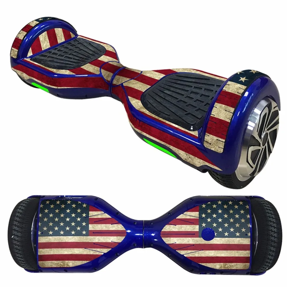 

6.5 Inch Self-Balancing Scooter Skin Hover Electric Skate Board Sticker Two-Wheel Smart Protective Cover Case Stickers new