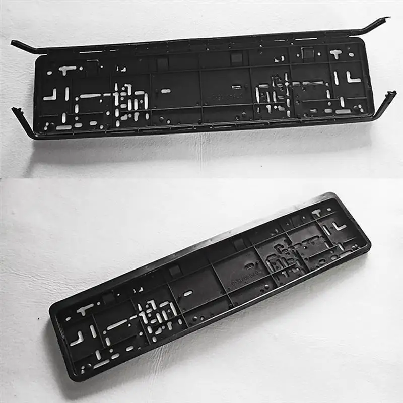 Onever Car License Plate Frame Number Plate Holder Stainless Steel With 8 Security Pins European German Russian 8K Premium 1pcs