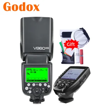 

Godox 2.4G TTL HSS V860II-N Camera Flash Speedlite GN60 Xpro-N Transmitter For Nikon D850 D810 D750 D7500 D7200 D7000