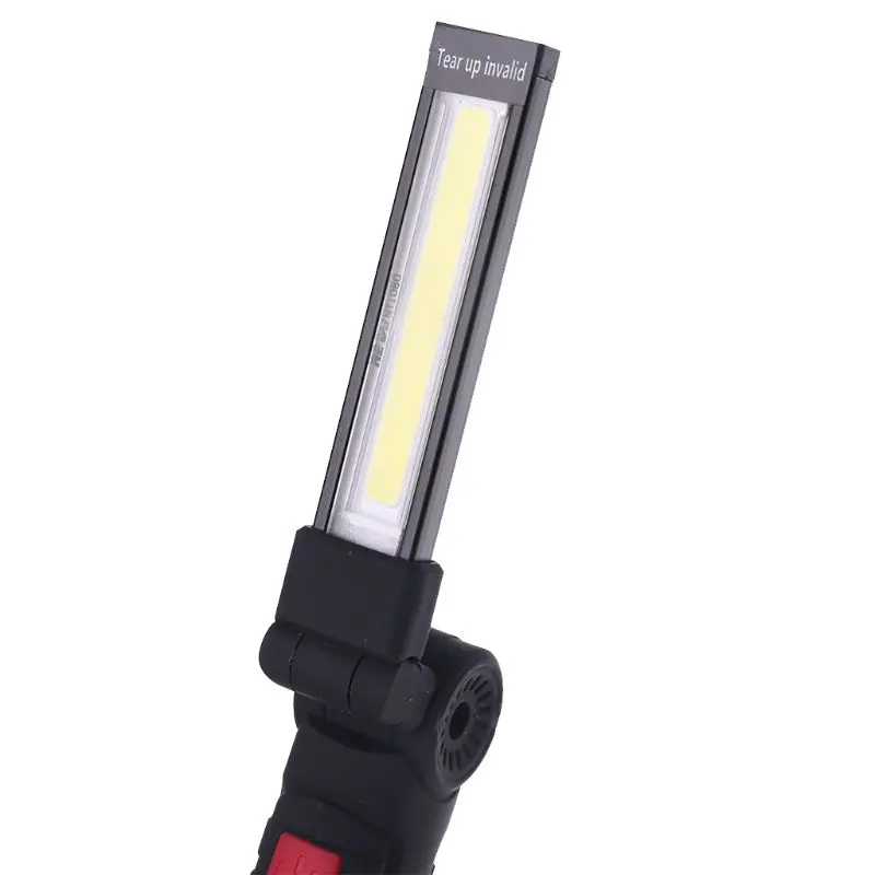 Portable COB LED Work Light Foldable USB Rechargeable Emergency Lamp With Magnetic Base Multifunction Flashlight