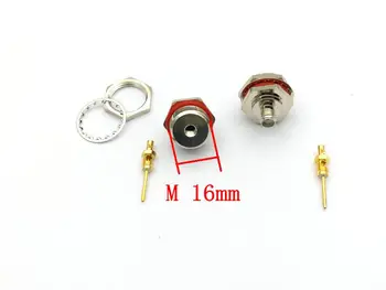 

RP-SMA Female Connector for RG174 RG316 LMR100 Cable Wire For M16 Waterproof Box Wireless