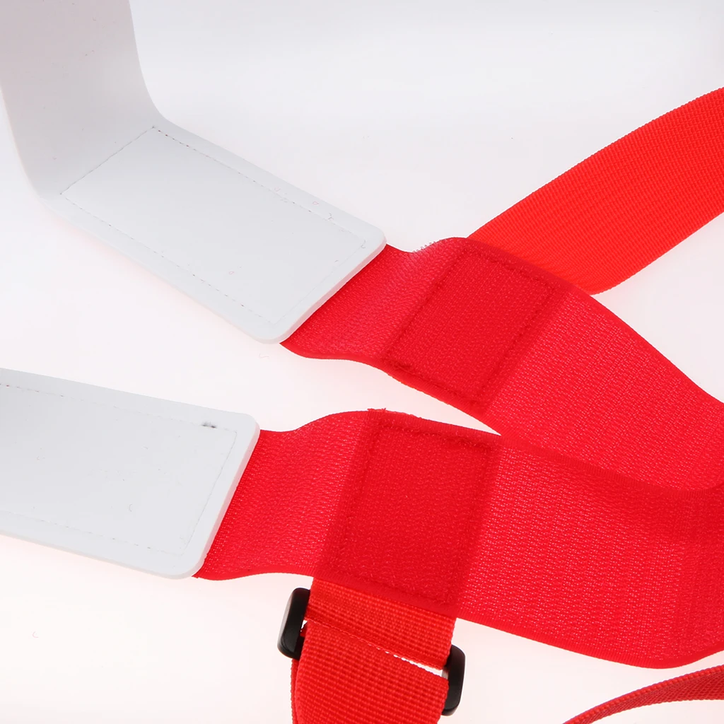 Durable Nylon Ski Carrier Straps Shoulder Sling with Cushioned Hook and Loop Fastener Ski Shoulder Carrier Lash 