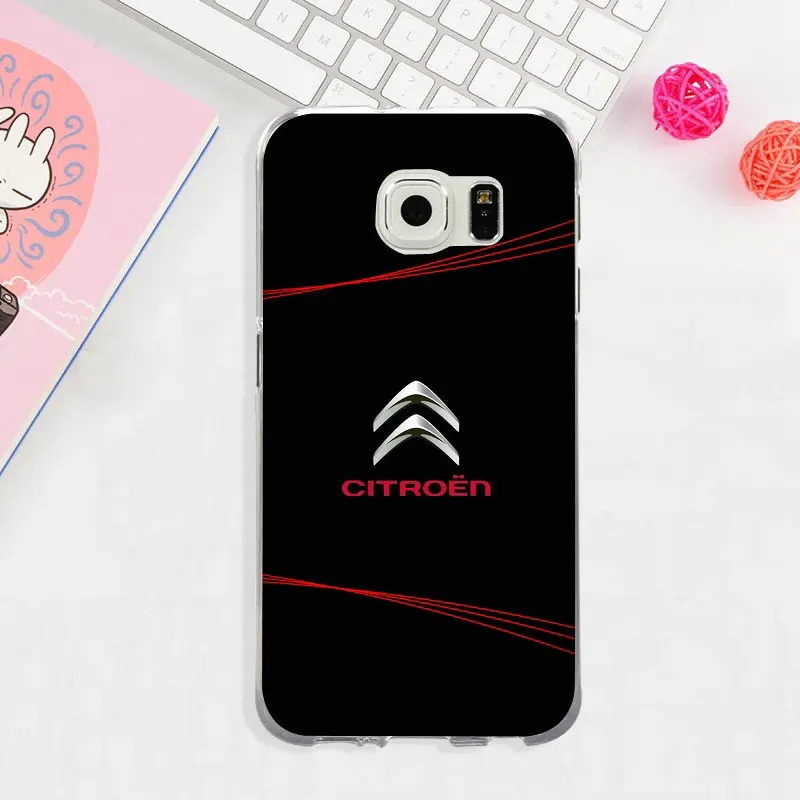 image 8 Divine DS Citroen логотип мягкий ТПУ чехлы для телефонов Чехол для samsung Galaxy Note 3 4 5 8 S3 S4 S5 Mini S6 S7 S8 S9 Edge Plus On5 On7 - Цвет: image 8