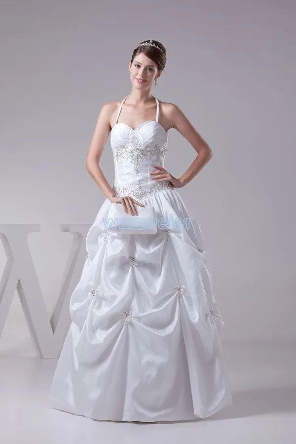 

free shipping hot winter dresses fashion bride long lace up custom size/color white/ivory corset wedding dresses 2016 new design