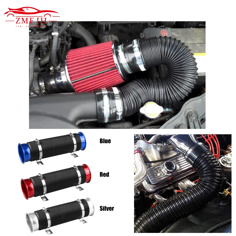 

3 Inch Car RAM/COLD Air Intake Piping Turbo Duct Inlet Hose Multi Flexible Adjustable
