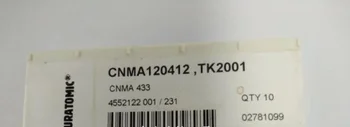 

10PCS CARBIDE INSERT CNMA120412 TK2001