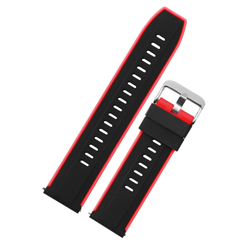 22 мм ремешок для часов huawei Watch GT 2 Активный/Элегантный ремешок силиконовый ремешок спортивный браслет для Honor Magic Watch 2 ремешки на запястье - Цвет ремешка: 7259