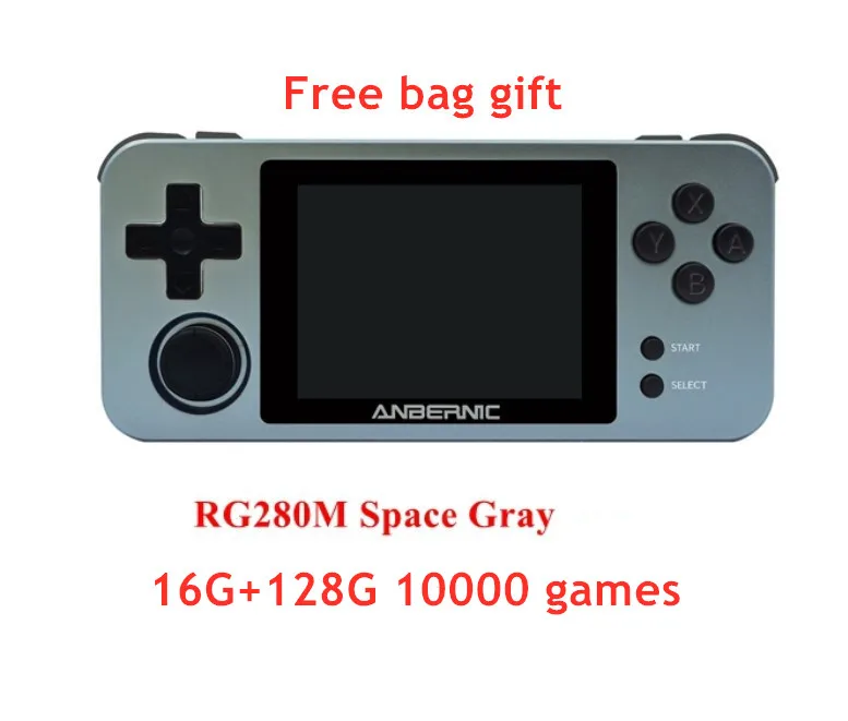 

ANBERNIC RG280M 2.8 inch IPS Retro Game Console Music Video MP3 MP4 PS1 Handheld Game Players Smart Pocket Gaming Consoles Box