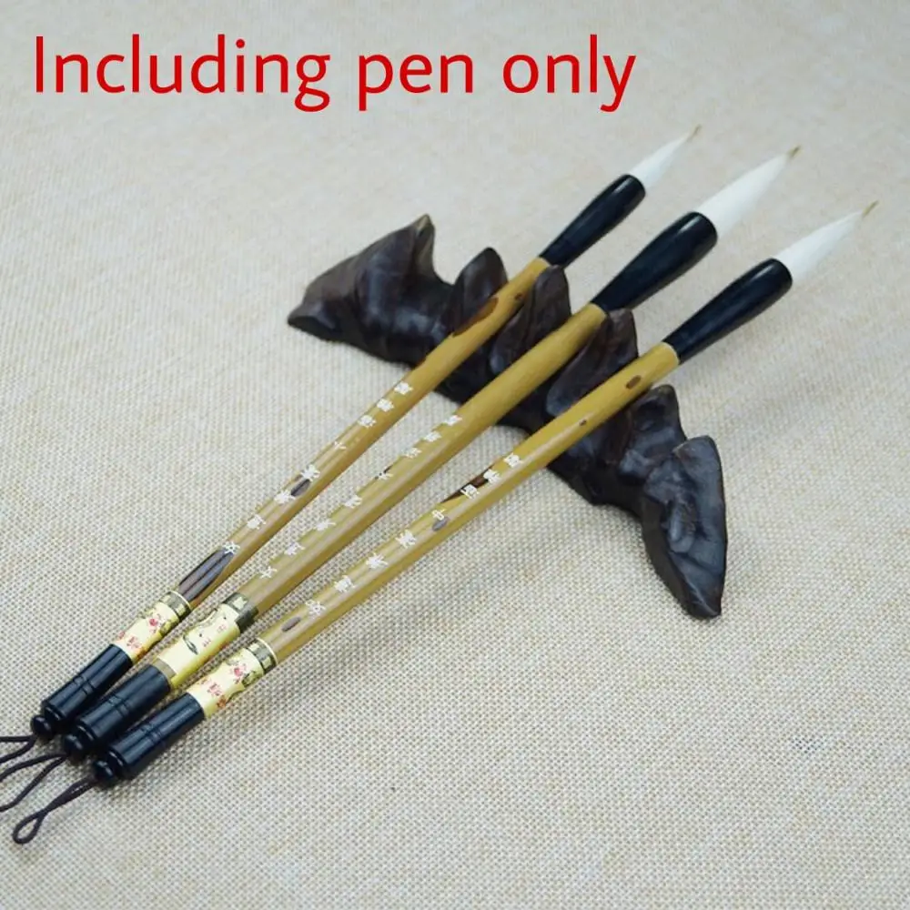 3pcs kit Новые товары для художника, шерстяная кисть, ручка для рисования, волосы, хобби, Китайская каллиграфия, для студентов, для школы, для рисования - Цвет: 3pcs kit