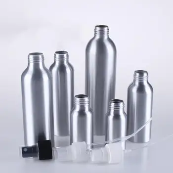 

1Pc 30/50/100ml Aluminum Bottle Mice Spray Bottle Fine Mist Aluminum Refillable Cosmetic Dispenser Bottles Mouse Spray Bottles