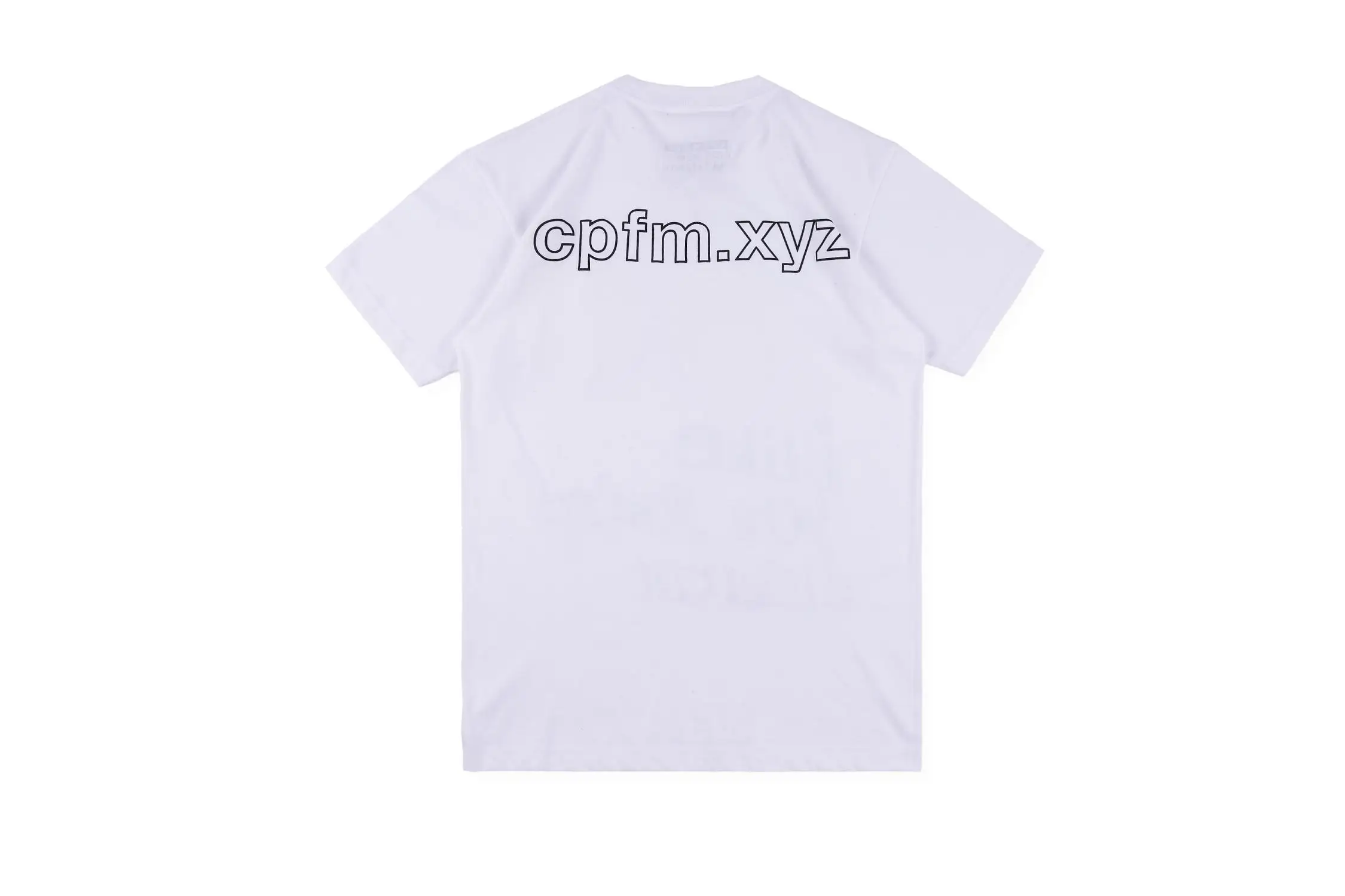 19SS CPFM XYZ Футболка граффити улыбка лицо CPFM. XYZ w. W. C. D я люблю вас Канье Уэст Хип Хоп Уличная футболка CPFM футболки для мужчин и женщин