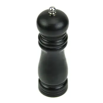 

Kitchen Wooden Pepper Spice Salt Mill Grinder Hand Movement Manual Pepper Mills High Quality Muller Kitchen Tools Black