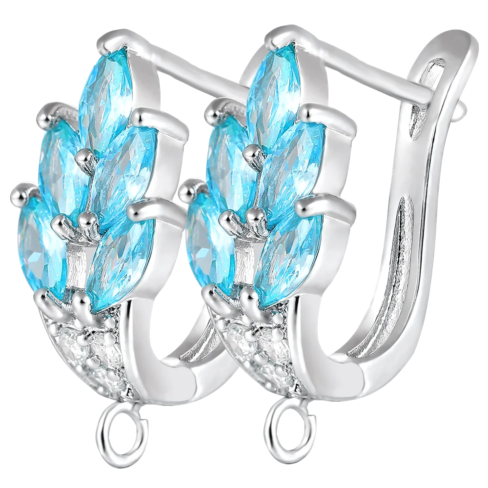 Фото Женские серьги-Крючки для сережек Juya, серьги ручной работы с цветами №4