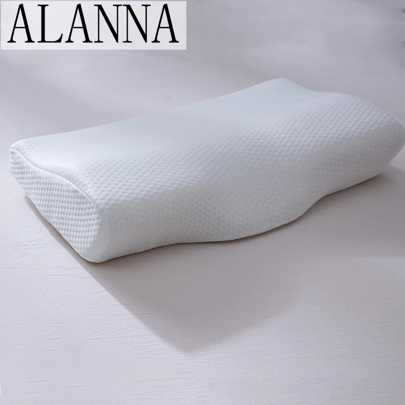 Alanna02 Memory Foam Bedding Pillow Neck Protection Slow Rebound Shaped Maternity Pillow For Sleeping Orthopedic Pillows 50*30CM