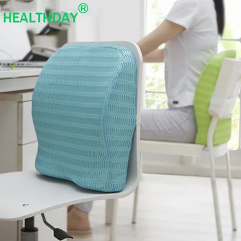 

Orthopedics Memory Foam Lumbar Support Back Waist Cushion Pillow for Chairs Car Home Office Seat Pillows Relieve Pain Cushion