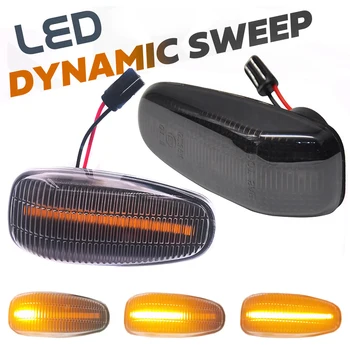 

2Pcs LED Side Marker lamp Turn signal light Repeater lights For Mercedes Benz W124 W140 W163 W202 W208 W210 W414 W638 W670 W901