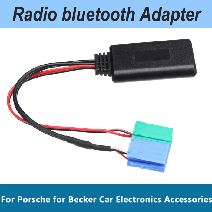 Горячая Автомобильная Bluetooth Магнитола с AUX кабель-адаптер стабильные аксессуары для Porsche Becker J99