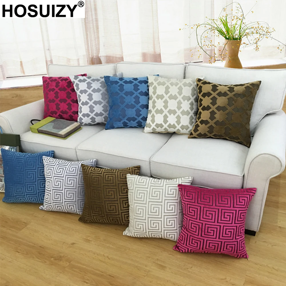 

Nordic Decorative Velvet Cushion Cover Cut Pile Fall Winter Decoration Square Throw Pillow Covers for European Style Sofa Chair