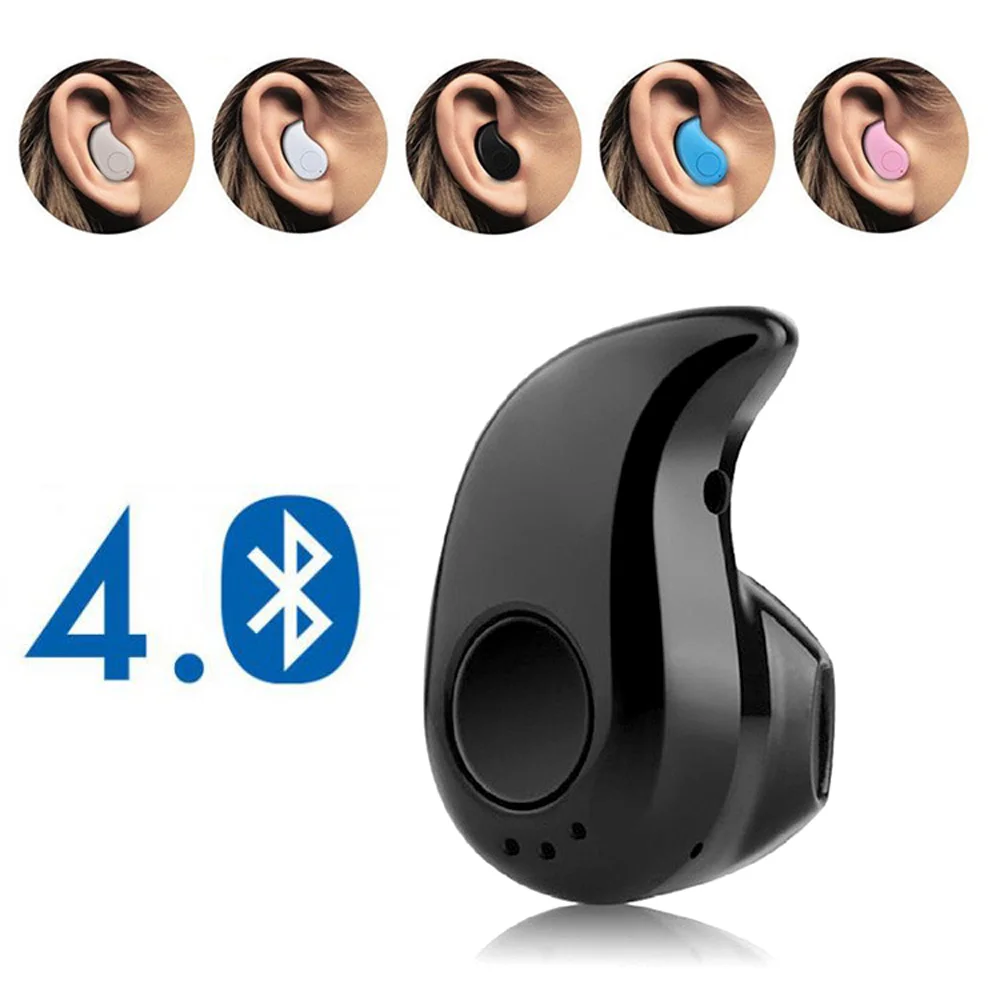 

Mini Wireless Bluetooth Earphone in Ear Sport with Mic Handsfree Headset Earbud for iPhone 8 X For Samsung Huawei Android Music
