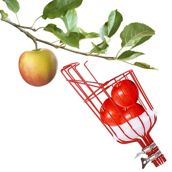 

Metal Fruit Picker Practical Multi-functional Classic Texture Gardening Apples Pears Peaches Oranges Fruits Garden Tools