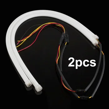 

DC 12V LED Strip Turn Signal Lamp Accessories Supply 1 pair Decoration 45cm
