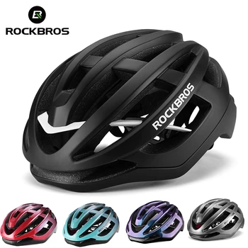 

ROCKBROS Bicycle Helmet for Men Women Cycling Safety Aero Breathable Helmet Lightweight Integrally-molded MTB Road Bike Helmet