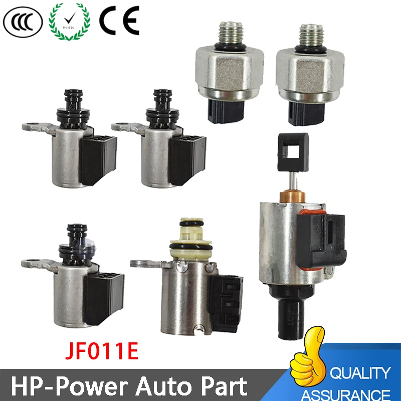 JF011E RE0F10A REOF10A CVT Transmission kit Solenoids 4+2 Switches+1