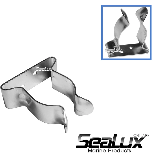 Sealux 1 Pcs 301 Stainless Steel Marine Camper Yachts Hook Holder