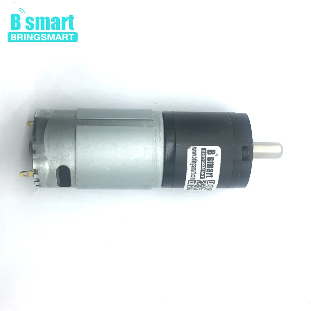 Bringsmart PG36-555 Шестерни Мотор 12 V-24 V высокий крутящий момент 60kg. См Низкий Скорость мотор 21-80 об/мин планетарный двигатель постоянного тока для DIY части двигателя