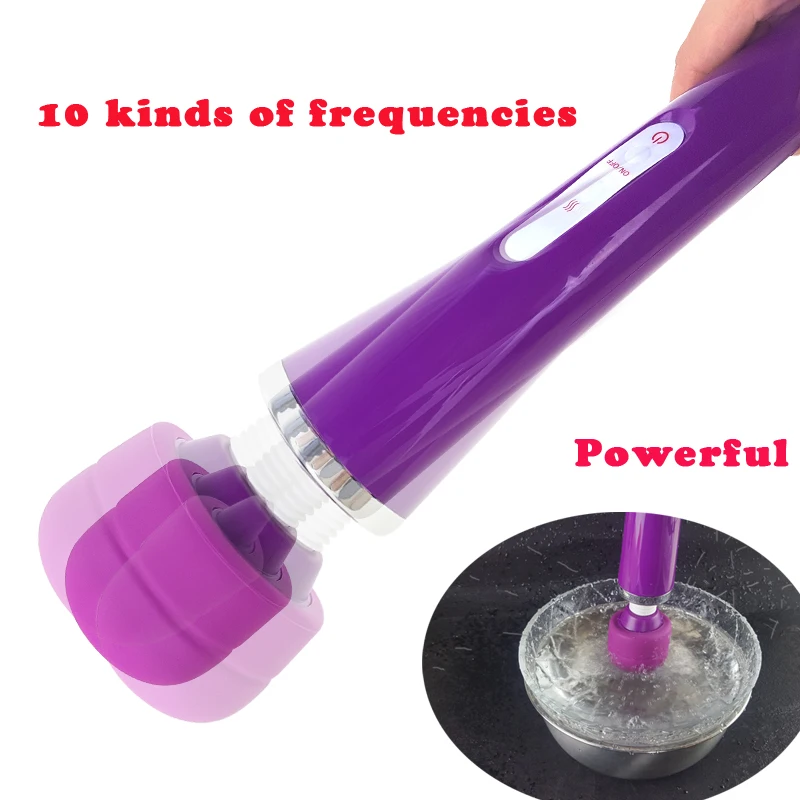 Huge Magic Wand Vibrators for women USB Charge Big AV Stick Female G Spot Massager Clitoris Stimulator Adult Sex Toys Woman | Красота и