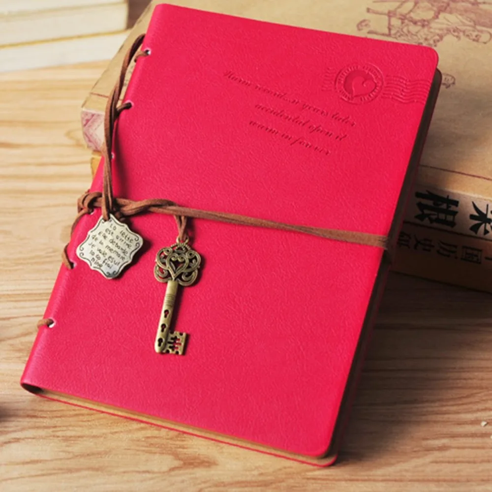 Diary Notebook Kraft Paper Cover A5 Paper Vintage Notepad Book Unique Stationery Diary Book Student Supplies