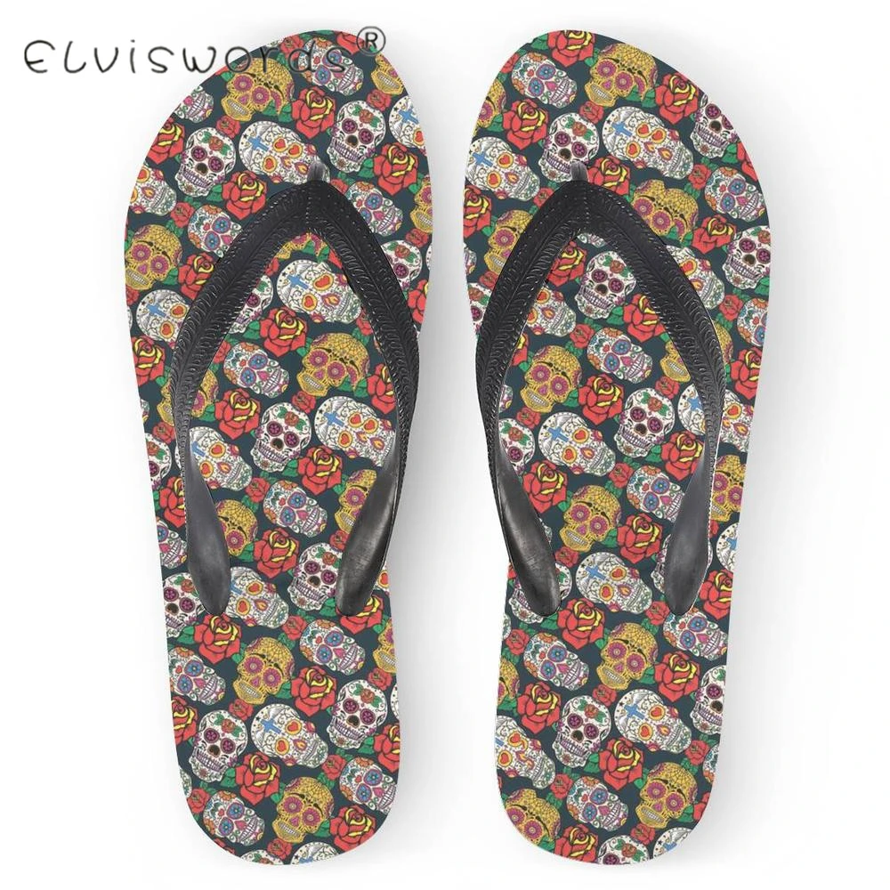designer rubber flip flops