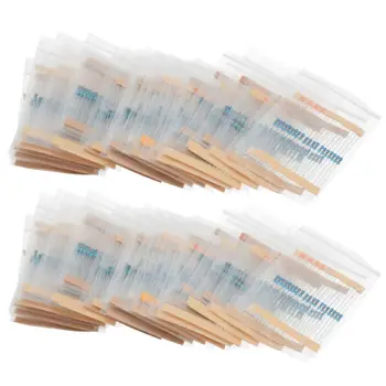 

1460x Metal Film Resistor Electrical Semiconductors 1/4W 73 Value Assorted Kits
