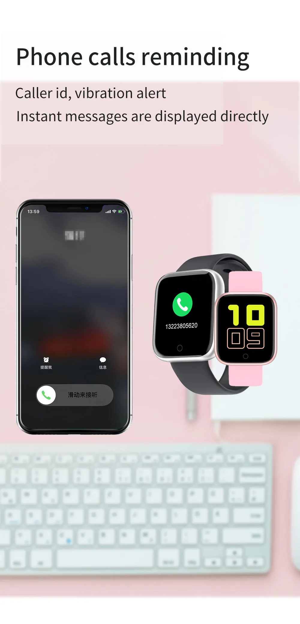 10Pcs Wholesale D20 Smart Watch Women Men Fitness Tracker Y68 Smart Watch D20 SmartWatch for children Kids pk t500 plus m6