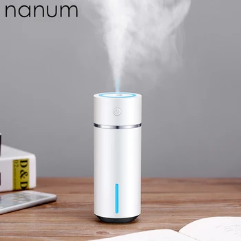 

New Color Cup Humidifier Mini Ultrasonic Humidifiers Led Night Light Aroma Essential Oil Diffuser USB Fogger Car Air Freshener
