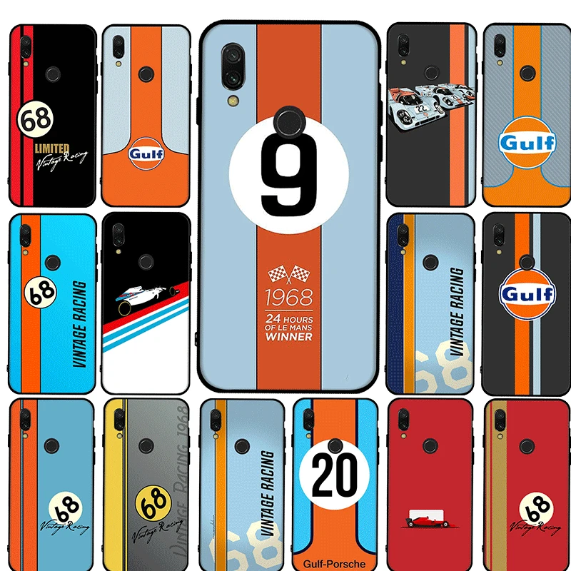 ford Gulf Racing car New case Silicone Phone Case For Xiaomi Redmi 9 9A 9C Note 6 7 8 K30 Pro Max 9S 8T Poco X2 Cover | Мобильные