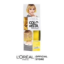 L'Oreal Paris Смываемый красящий бальзам для волос "Colorista Washout", оттенок Желтые Волосы, 80 мл