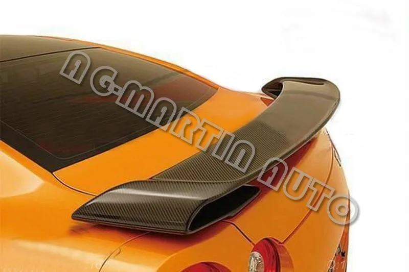 Карбоновое волокно GT задний багажник спойлер задний спойлер крыло для Nissan R35 2008