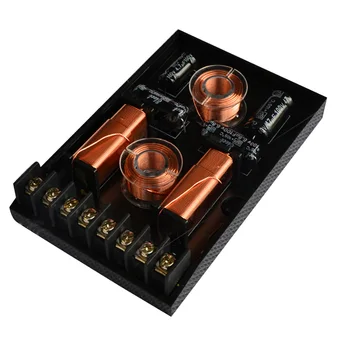 

3 Way Portable Treble Alto Bass Frequency Divider Car Audio Accessories Durable HIFI Sound Speaker Independent Professional