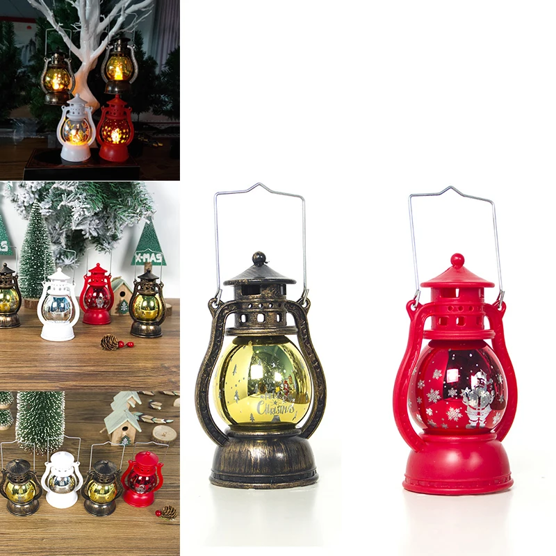 Высокое качество, домашняя масляная лампа, горящий фонарь, рождественские украшения, винтажный фонарь, маленькая масляная лампа, украшение