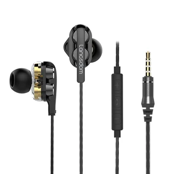 

Langsdom gamer wired in-ear Earphone D4C portable Super bass Type C stereo HIFI sports gaming headset with microphone for music