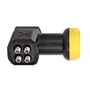 Quad Output Digital Ready 4K HDTV 10.75GHz Circular Polarity Ku LNB 3
