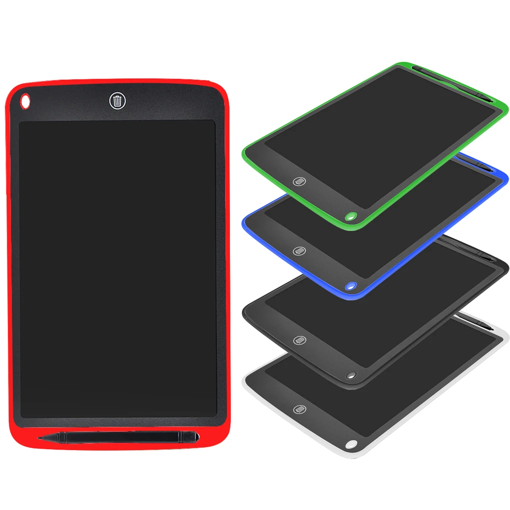 Tableta de escritura LCD de 8,5 pulgadas para niños y adultos, tablero para garabatear Digital de dibujo electrónico, almohadilla de escritura a mano colorida, regalo para proteger los ojos