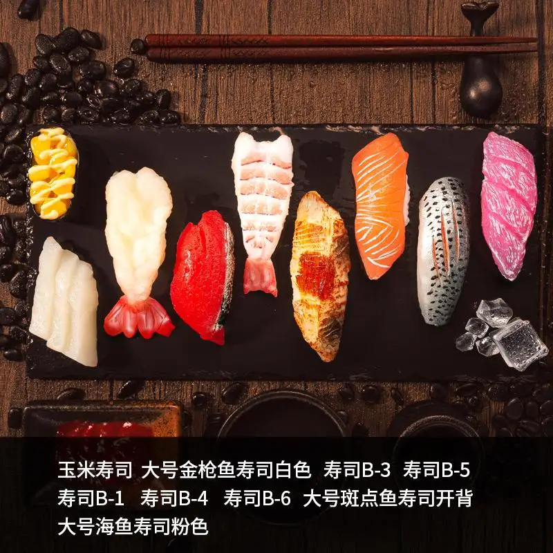 6 Unidades Simulação De Sushi Jogos De Cozinha Acessórios Para Festas  Brinquedos Comida Japonesa Para Decoração Comida Em Mini Verso Modelo De Comida  Japonesa Doce Frango Frito Pvc