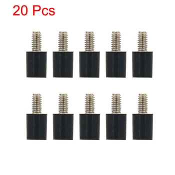 

20Pcs M2*5+4 M2 Flight Control Rubber Damping Column F4 F7 Shock Absorbers and Shockproof Screw for FPV Racing Quadcopter Drone