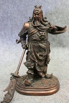 

rui rui 0 Chinese Folk Brass Fengshui Lucky tortoise & Snake Play Money Statue