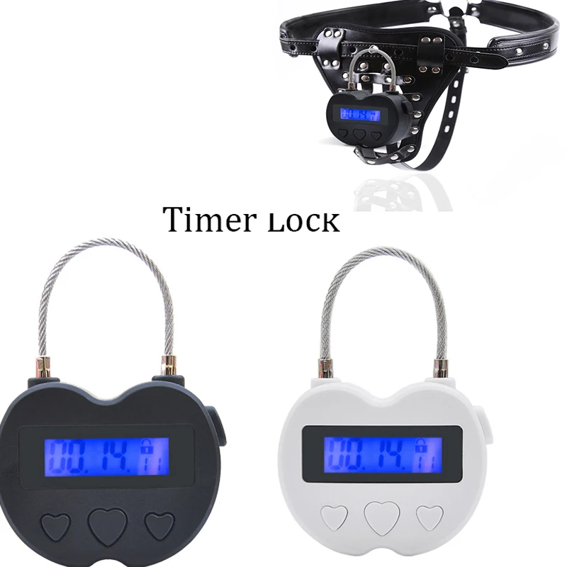 USB Charging Time Lock,BDSM Bondage Digital Timer Switch,Hand&Ankle ...