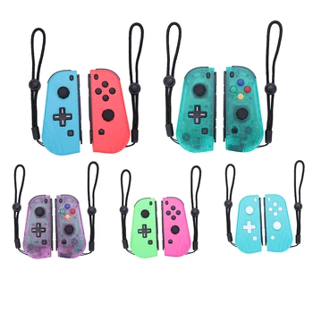 

Wireless Bluetooth Game Controller Dual Vibration Sensor Handle Joystick for Nintend Switch Joy-con Left Right 3D Gamepad