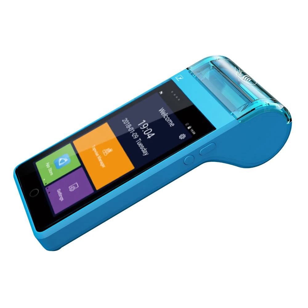 US $129.00 RUGLINEnbsp Smart pos receipt printer for restaurant application receive orders and print the invoice with wifi bluetooth GSM4G