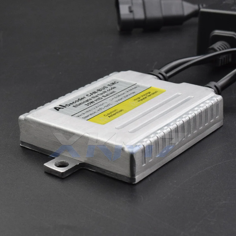 Блок зажигания ксеноновой лампы 35 Вт HID тонкий балласт цифровой реактор EMC Canbus без ошибок блоки для фар Противотуманные фары лампы 9-16 В